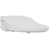ALPHA JX Elongated Bidet Toilet Seat, White, Endless Warm Water, Rear and Front Wash, LED Light,Quiet Operation, Easy Wireless Remote Control, Low Profile Sittable Lid, 3 Year Warranty