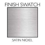 Design House 556159 Oslo 3 Light Vanity Light, Satin Nickel