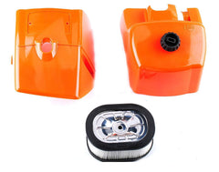 Podoy MS660 MS650 Rear Handle for Stihl MS660 MS650 MS640 Chainsaw Parts Fuel Tank with Air Filter Replace 1122-350-0817