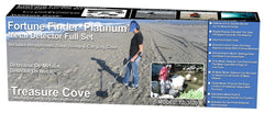 Treasure Cove TC-3020 Easy-to-Use LED Screen Display, Waterproof Coil, Headset Gold Silver Bronze Metal Detector Set