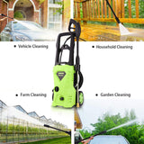 Electric Power Pressure Washer 2600 PSI 1.6GPM 1600W High Pressure Washer Cleaner Machine with Nozzles and Spray Gun
