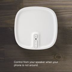 Sonos Original Play:1 - Compact Wireless Speaker for streaming music. Compatible with Alexa devices for voice control. (White)