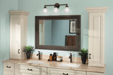 MOEN 6600ORB Brantford One-Handle Low-Arc Bathroom Faucet with Optional Decklpate, 0.375, Oil Rubbed Bronze