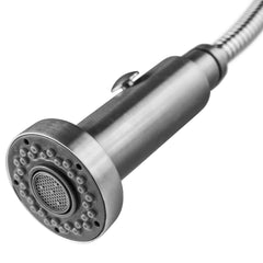 Geyser GF51-S Geyser Stainless Steel Commercial-Style Coiled Spring Kitchen Pull-Out Faucet by Geyser