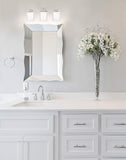 Design House 556159 Oslo 3 Light Vanity Light, Satin Nickel